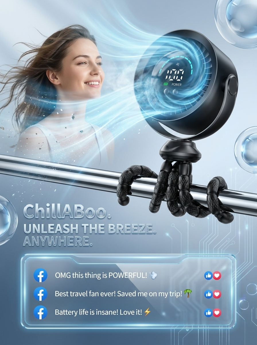 ChillABoo™ OctoFan